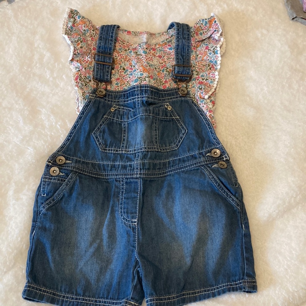 Denim Short-Alls from Next